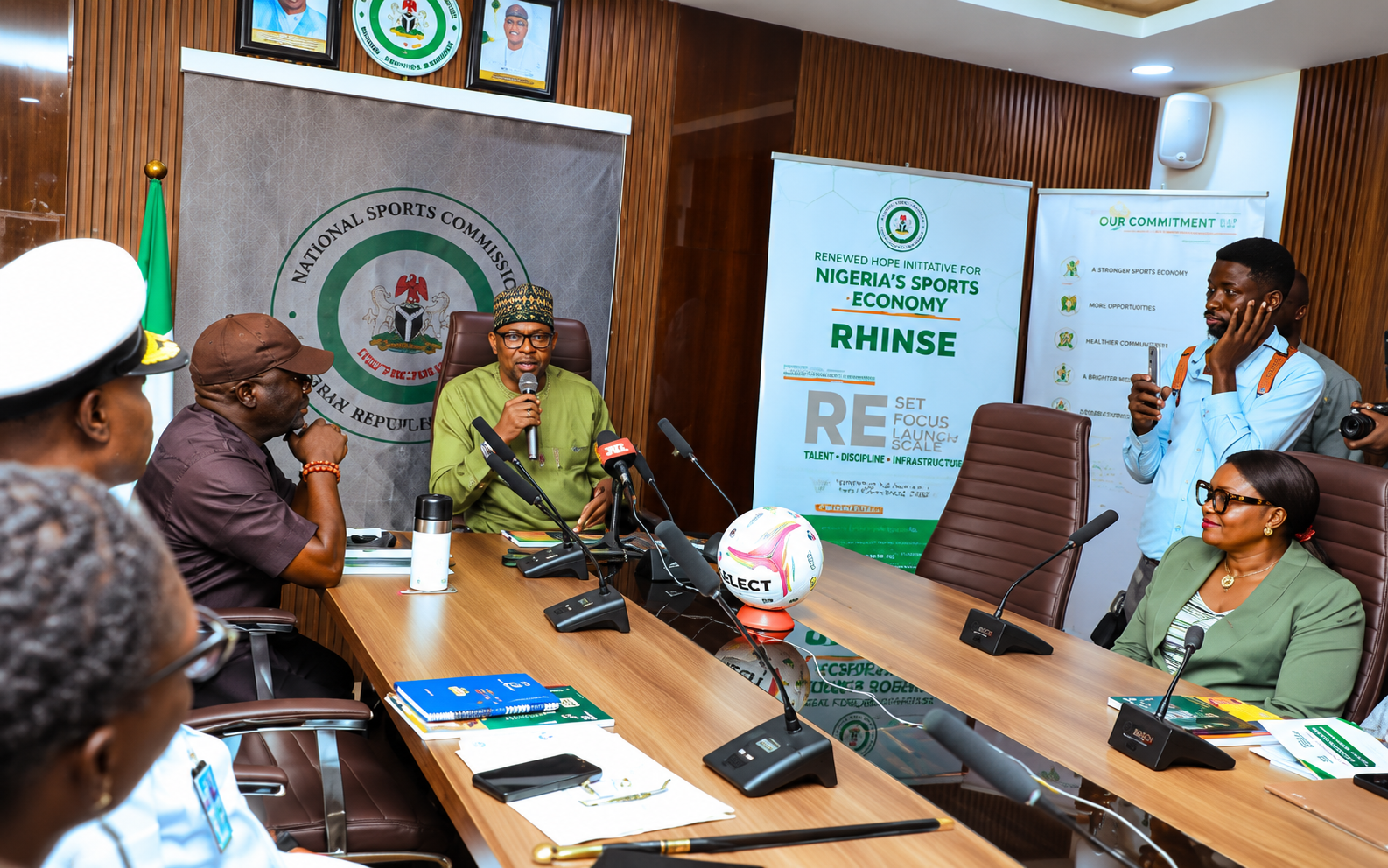 National Sports Commission inaugurates the Board of the Nigeria Netball Federation